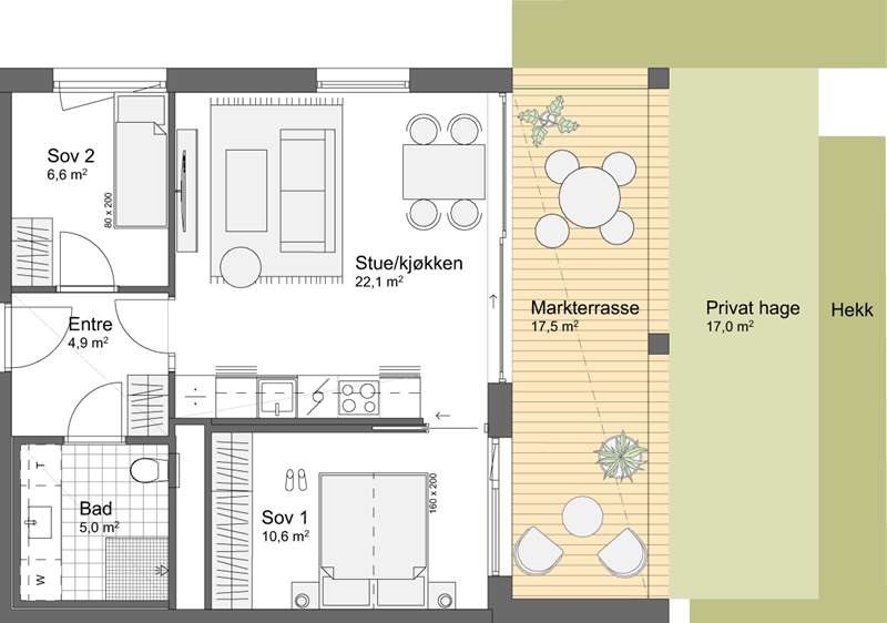 Plantegning 1
